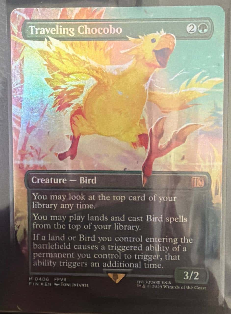 Travelling Chocobo Yellow Single