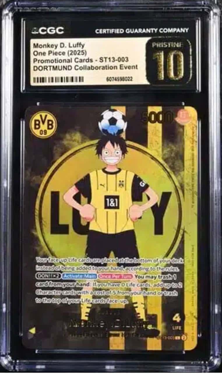 Monkey D. Luffy Dortmund ST13-003 CGC Pristine 10